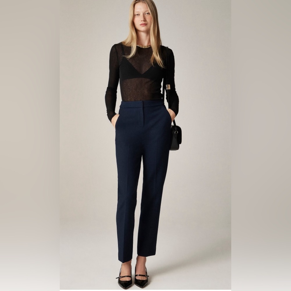 Kate 4 Way Stretch Ankle Pant - navy